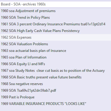 1960s SOA Ons